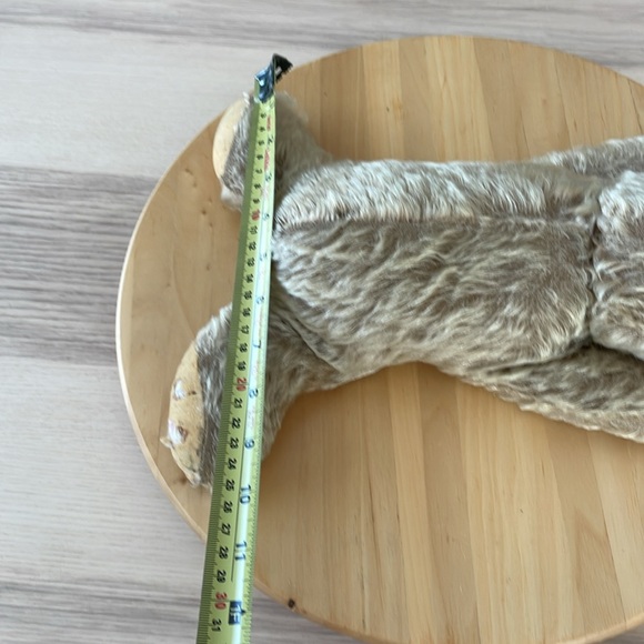 Steiff sleeping teddy bear. Vintage. Has a bell in the left paw. - Picture 6 of 6